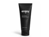 Erojoy Glide water-based personal lubricant tube, front label